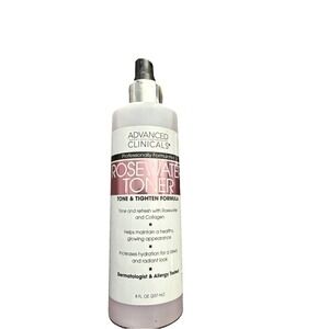 Rosewater Toner, Tone‎ & Tighten Formula, 8 fl oz (237 ml) B2